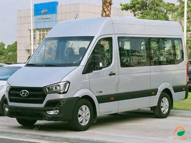 Cho thuê xe 16 chỗ Huyndai Solati tại Hà Nội