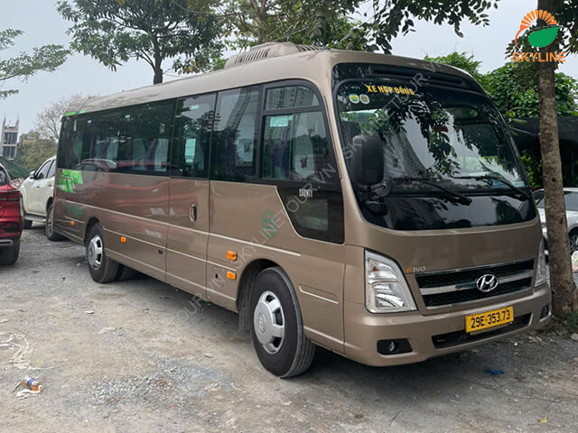 Thuê xe 29 chỗ đi Đại Lải từ Hà Nội với Skyline